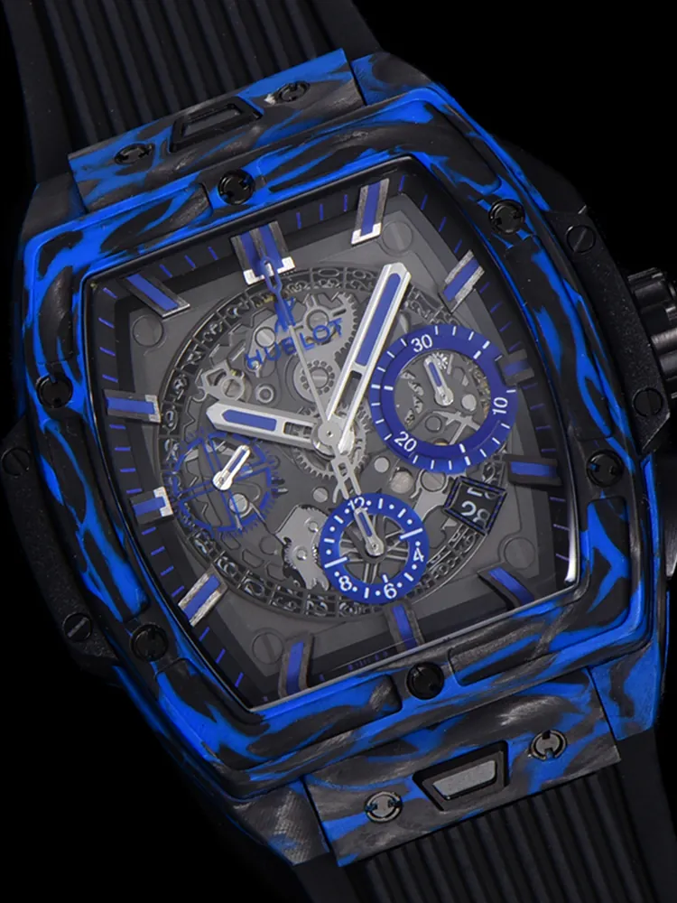 Hublot-Spirit-Of-Big-Bang-Blue-Front-View
