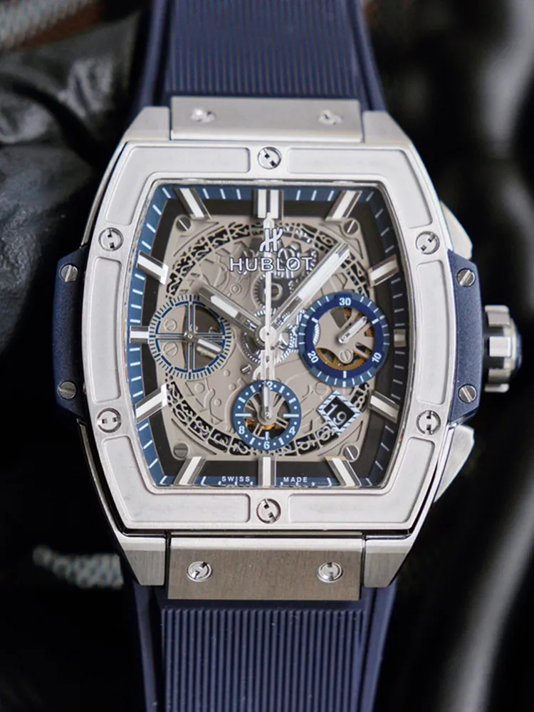 Hublot-Spirit-Of-Big-Bang-641.NX.7170.LR-Blue-Rubber-Front-View-1