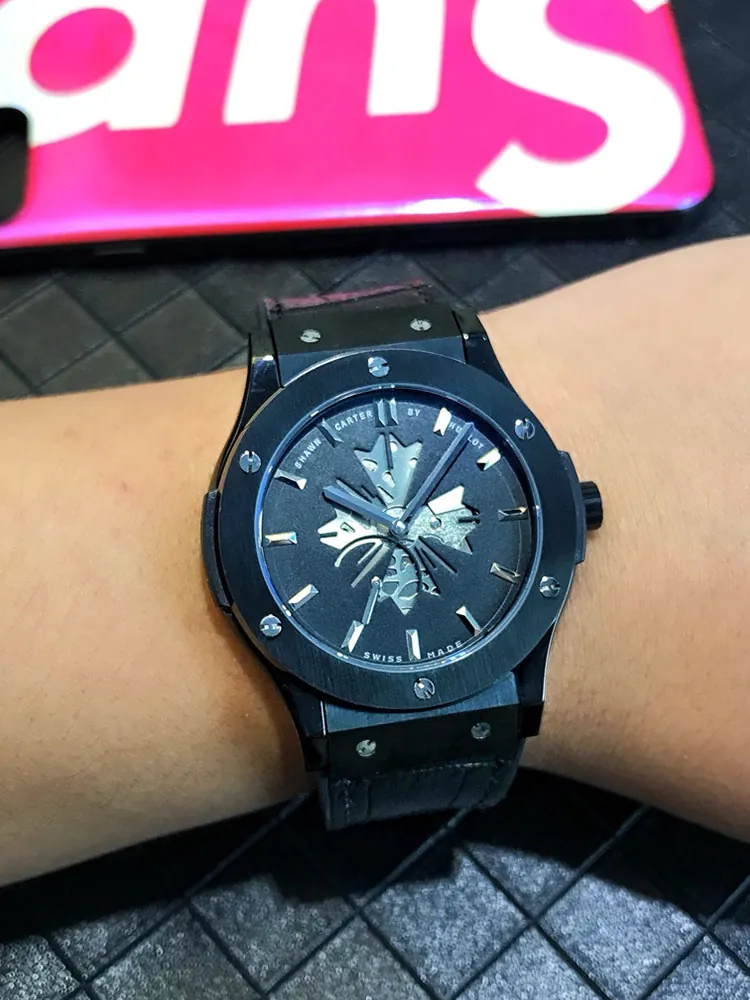 Hublot-Classic-Fusion-515.CM.1040.LR.SHC13-Black-Wearing-View