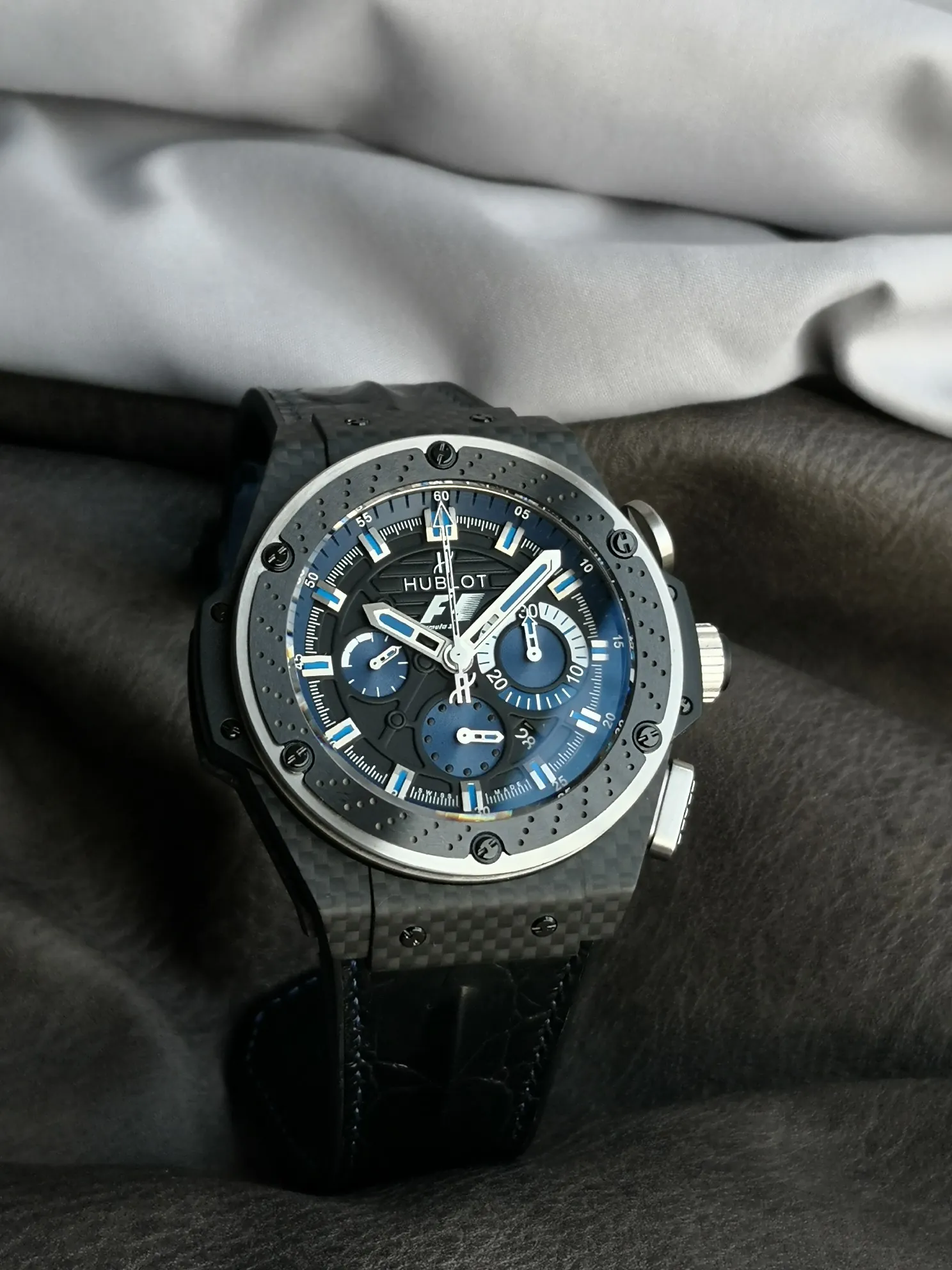 Hublot-King-Power-703.QM.1129.HR.FIL11-Black-Front-View-2